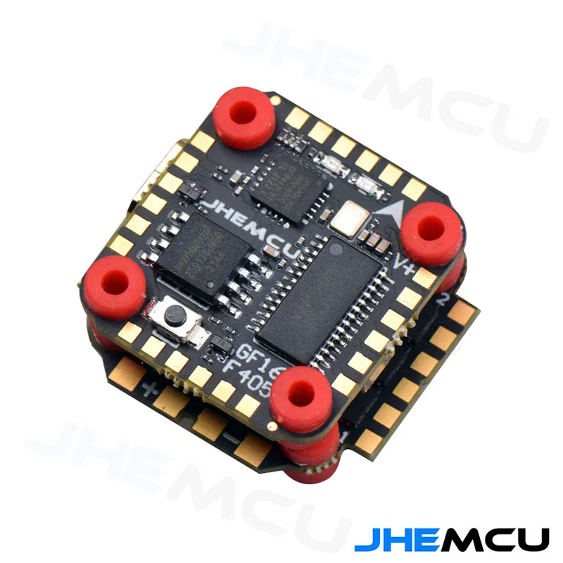 

JHEMCU GF16 16x16mm F405 13A ESC Brushless FC BEC Flight Controller for mini Toothpick Racing Drone