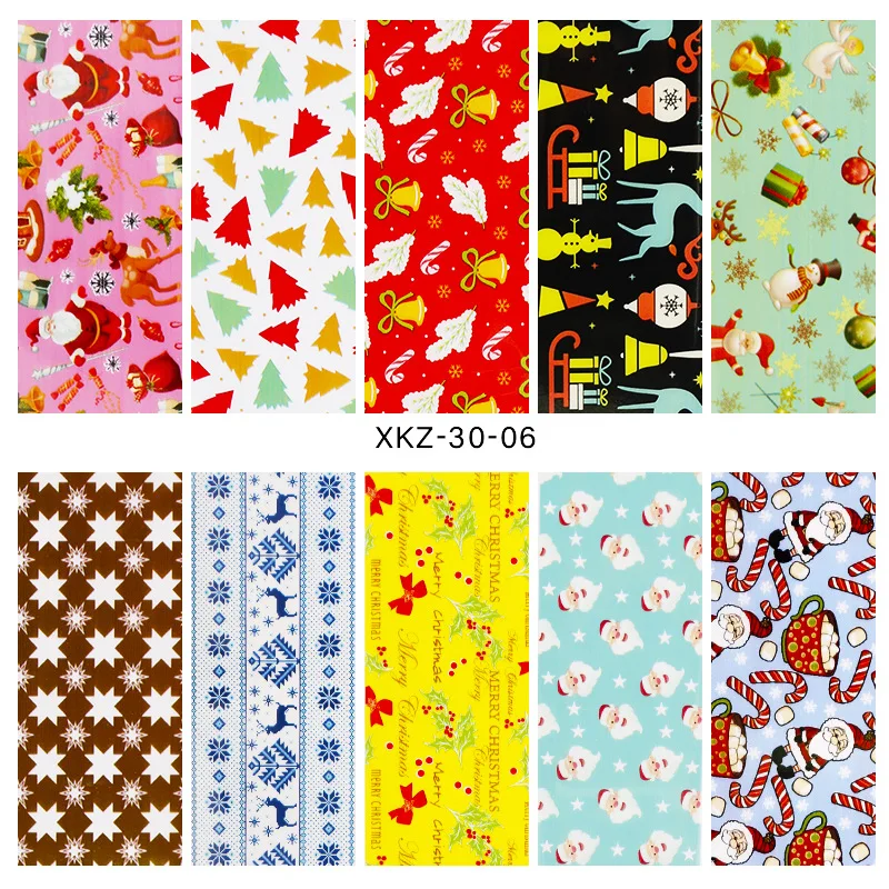 Искусство для ногтей Рождество звездное небо бумага сделай сам украшение