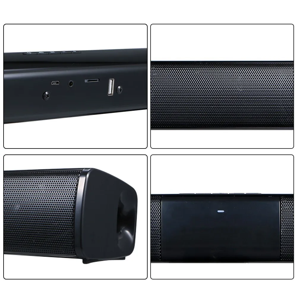 USB Звуковая Панель ТВ Саундбар домашний кинотеатр тв динамик для ПК мобильный