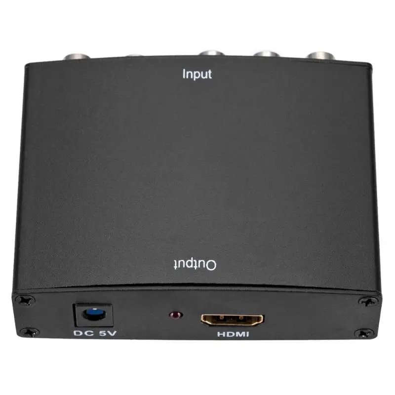 ALLOYSEED YPBPR к HDMI 1080P RGB YPbPr Компонентный видео конвертер с R/L аудио адаптер для ТВ ПК DVD