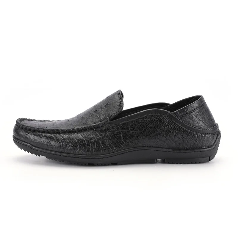 

Leather Casual Loafers Shoes Black