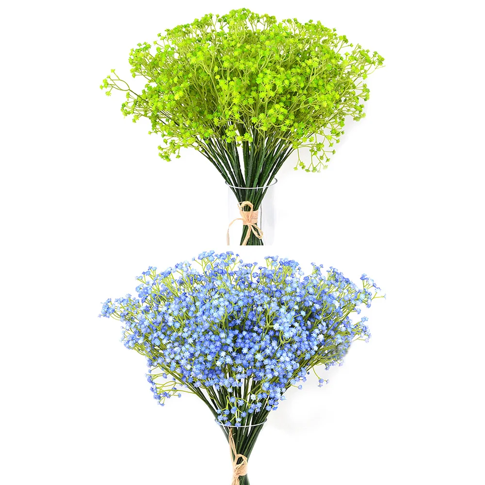 

1Pcs White Babies Breath Flowers Artificial Fake Gypsophila DIY Floral Bouquets Arrangement Wedding Home Decor Artificial flower