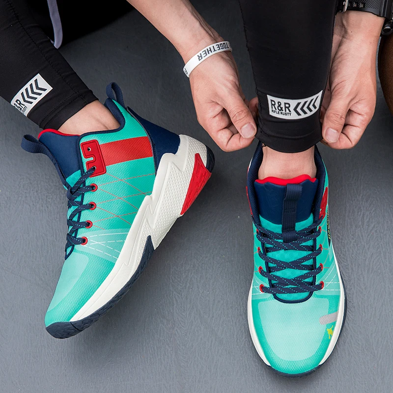 

The latest men's high-quality basketball shoes competition wood flooring special non-slip wear-resistant training shoes