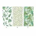 Новом окне Плёнки самоклеящиеся матовая листья наклейки с очками матовый колодки конфиденциальности для Ванная комната Гостиная SCI88