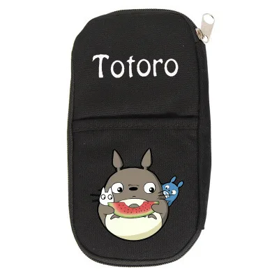 Мой сосед Тоторо Косплей Холст Карандаш чехол на молнии мультфильм Косметика