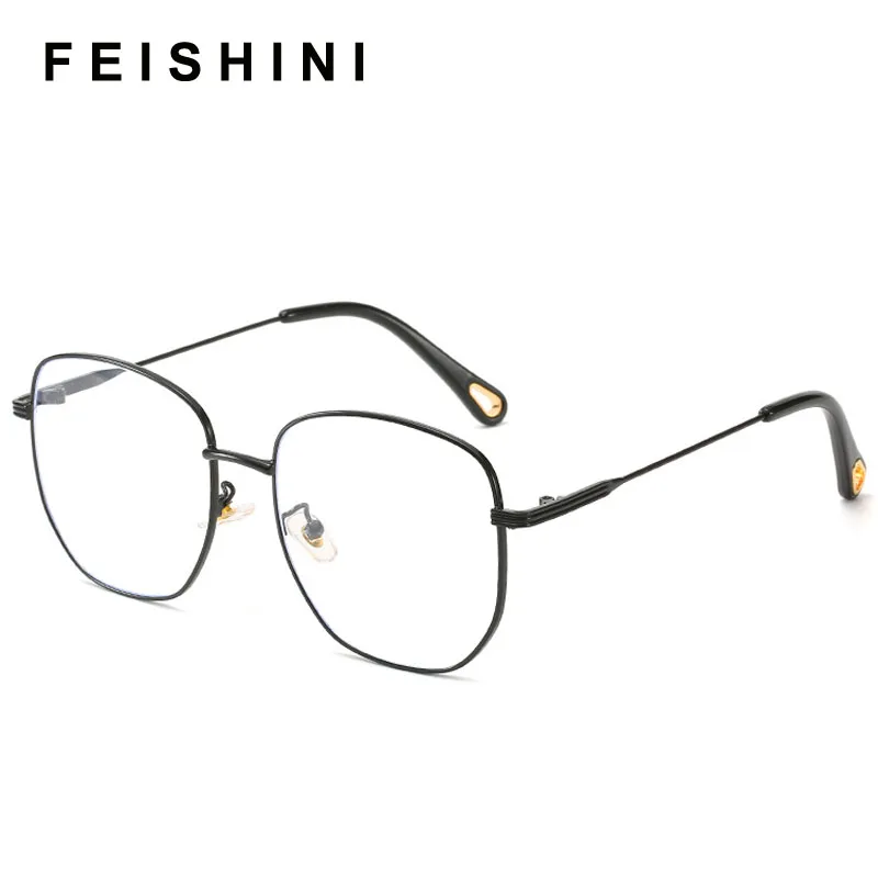 Очки Feishini с защитой от синего света оптические аксессуары для защиты