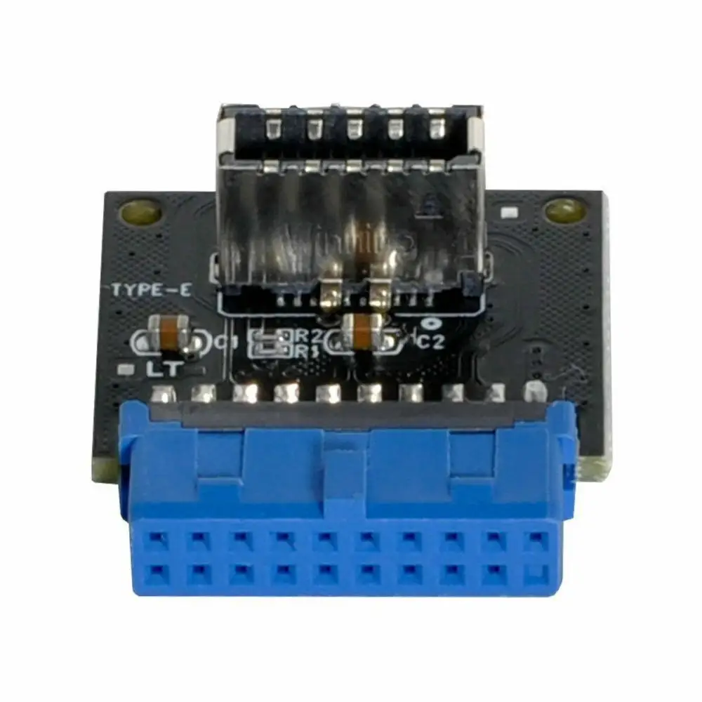 USB 3 1 Разъем передней панели к 0 20 контактный разъем адаптер для материнской платы