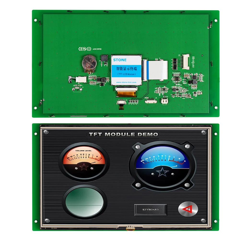 STONE 10.1 Inch HMI TFT LCD Display Panel with RS232/RS485/TTL +Software+Program for Industrial Use | Электронные компоненты и