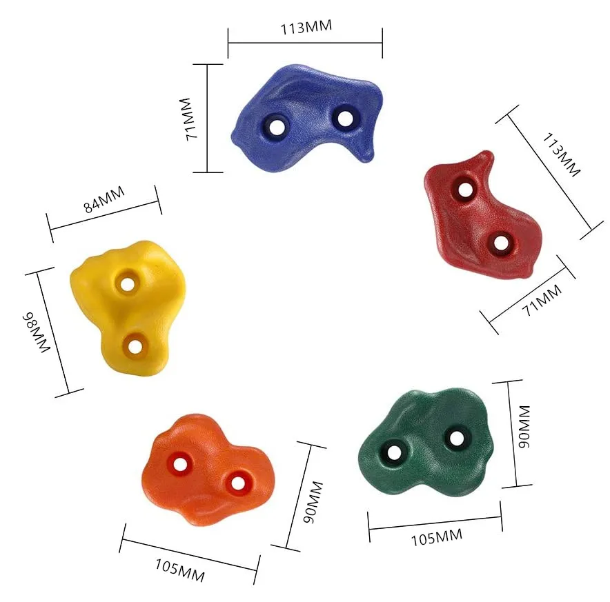 Набор зажимов для скалолазания с крепежными винтами и оборудованием