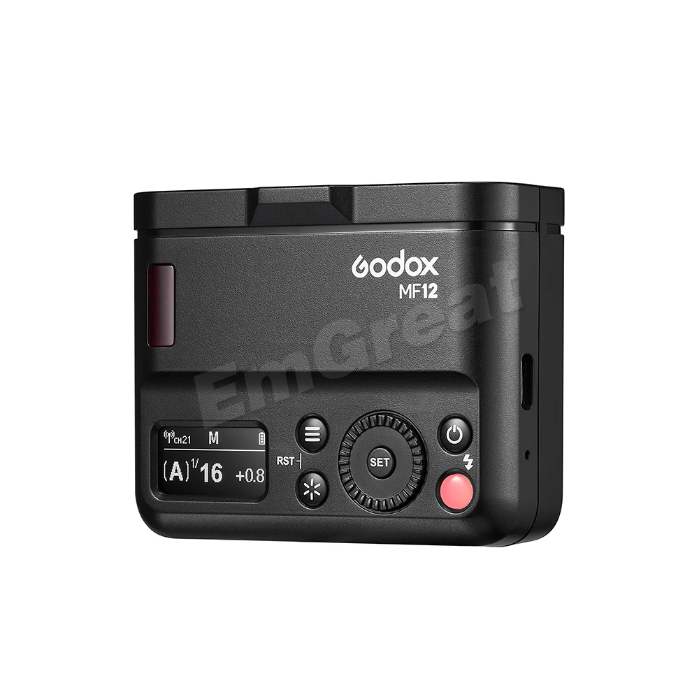 Дешево Набор из 4 шт. вспышек для макросъемки Godox MF12 2,4 ГГц Беспроводное управление 0,01 до 1,7 с время переработки с батареей для камеры Sony Canon