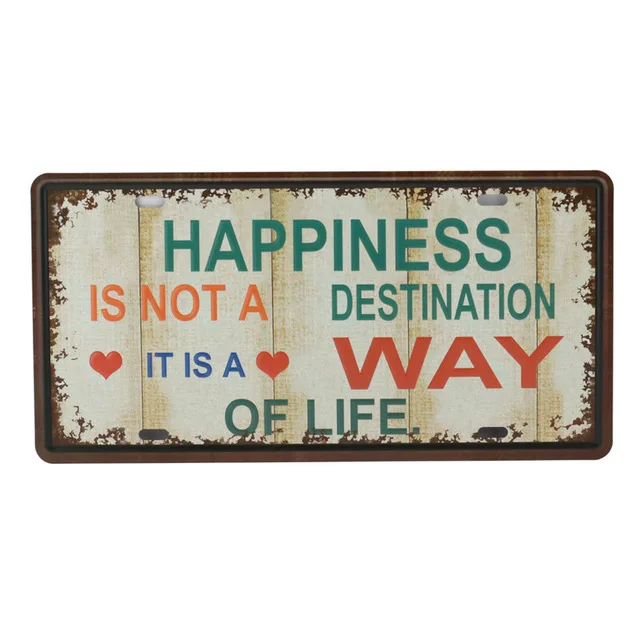 Металлический жестяной плакат Добро пожаловать в мой дом/Любовь/семья железный