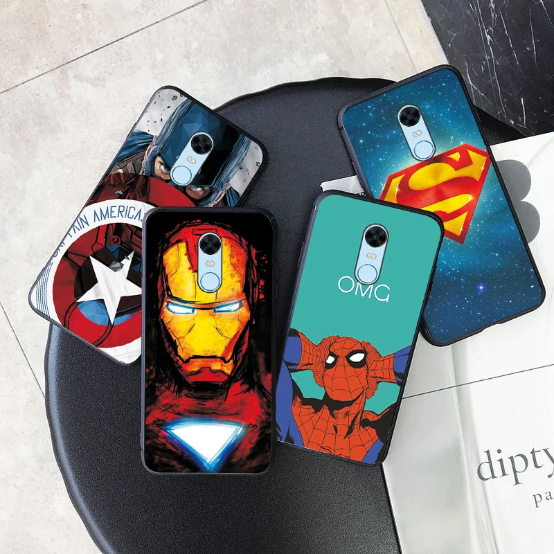 Для huawei Nova 2 2i 3 3i 3e 4e чехол Marvel Капитан Человек-паук чехол для телефона для huawei mate 10 mate 20 Lite Pro Черная задняя крышка из ТПУ