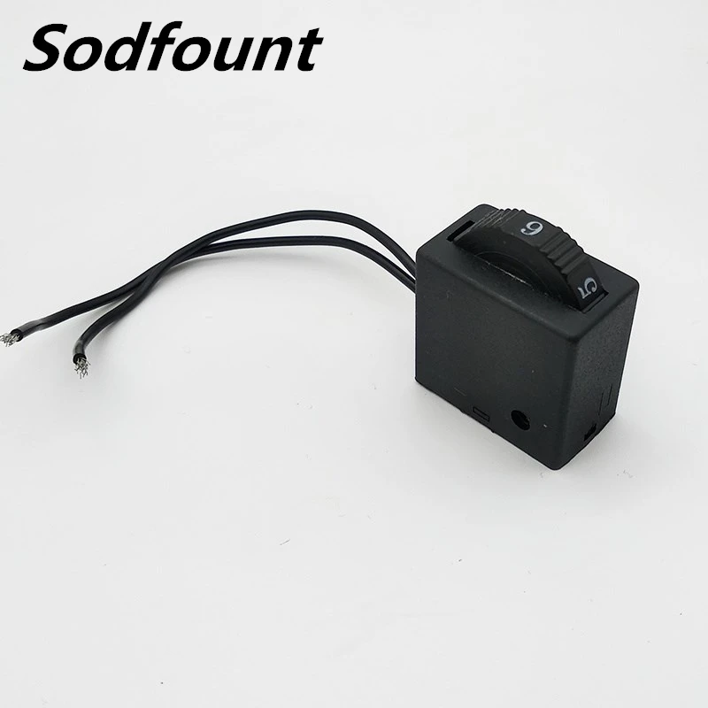 1 шт. AC 230V 6(4) A, AC 120V 12(6) A, 5E4 Электрический инструмент пластиковый переключатель регулятора скорости FA-8/1FE 6 позиций
