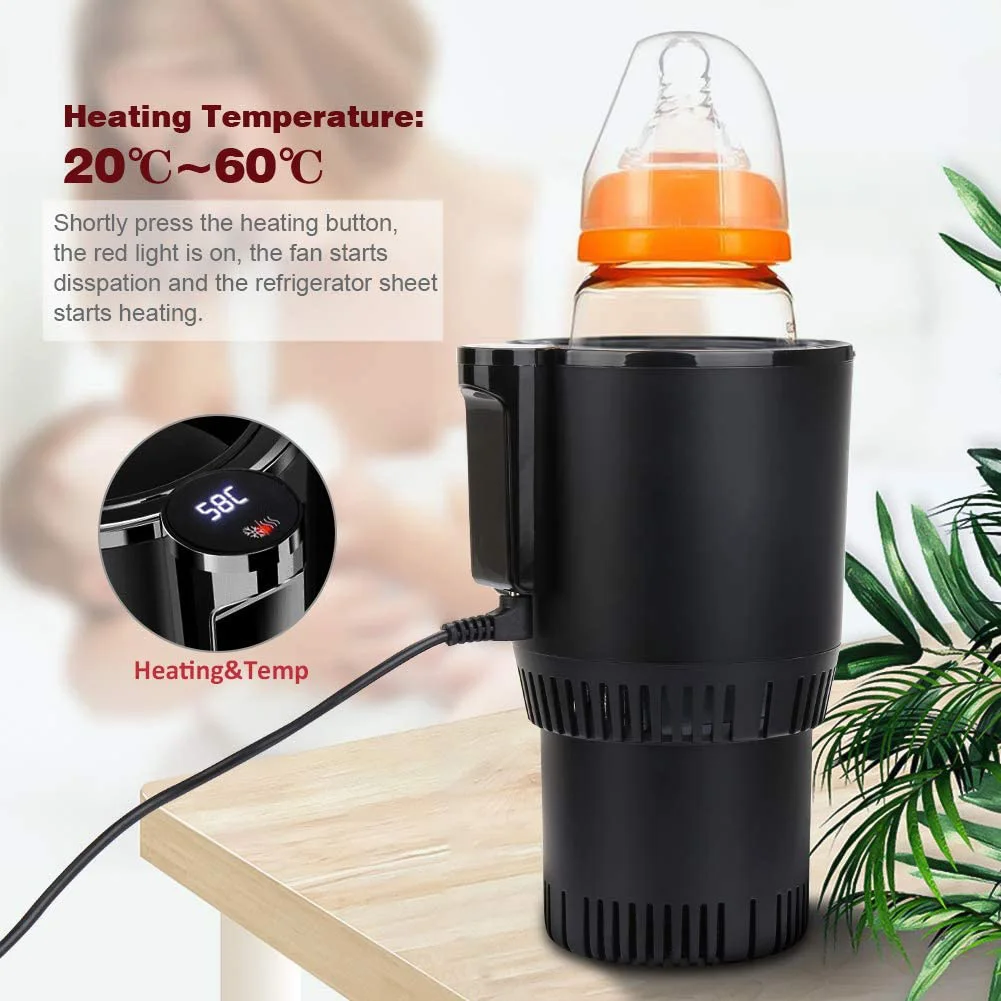 12 В портативная круглая и нагревательная Автомобильная чашка