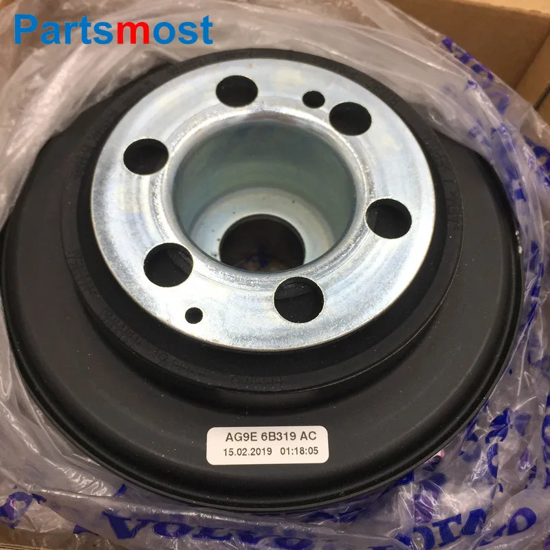 Шкив коленчатого вала для Land Rover freelander LR2 Evoque Discovery Sport Volvo XC60 XC90 S80 60 40 Ford 31480378 LR025252 LR078547