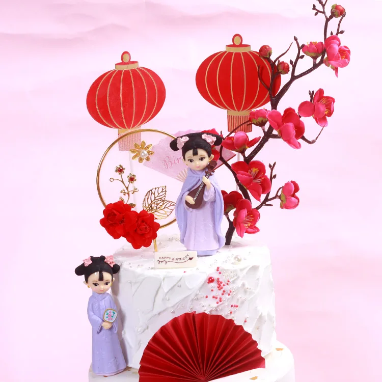 Для девочек на день рождения торт украшения в древнем стиле железная заглушка