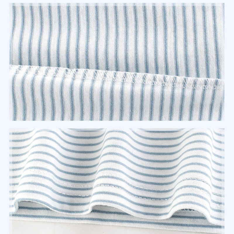 

Kids Tops Stripes Children T-shirts For Baby Boys Short Sleeve 100% Cotton Summer T Shirts Beach Girls Soft kids Summer Clothing