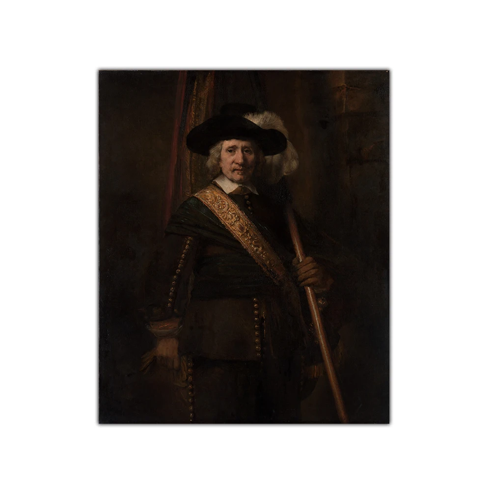 Citon Canvas Rembrandt Portrait портрет Floris Soop 》 картина маслом Художественный постер Картина