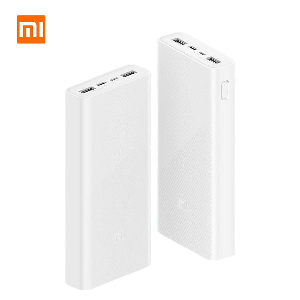 

Портативный внешний аккумулятор Xiaomi 3 QC3.0, быстрая зарядка, 20000 мАч, зарядное устройство PD 18 Вт для смартфона iPhone 11 Pro, OPPO VIVO, Xiaomi Smart