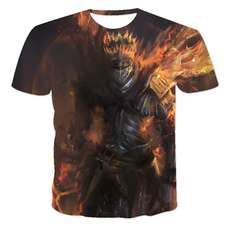 

The Latest 3D Printing Knight Samurai Ranger Unisex Short Sleeve Personalized Round Neck Pullover XXS-6XL Plus Size T-Shirt