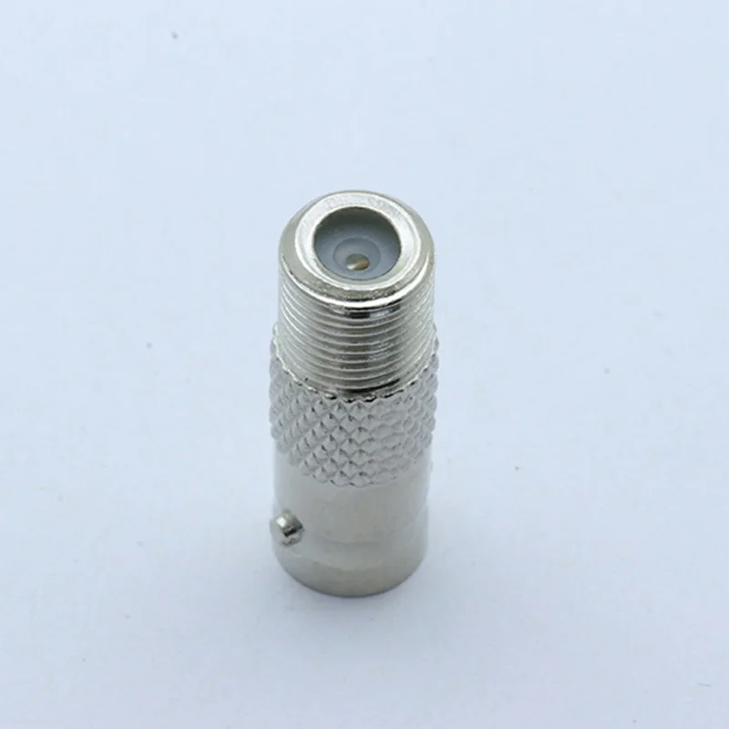 

3pcs RF Coaxial Adapter BNC Female to F Female Connector Nickel Plated BNC Jack to F Jack Socket Straight Connector