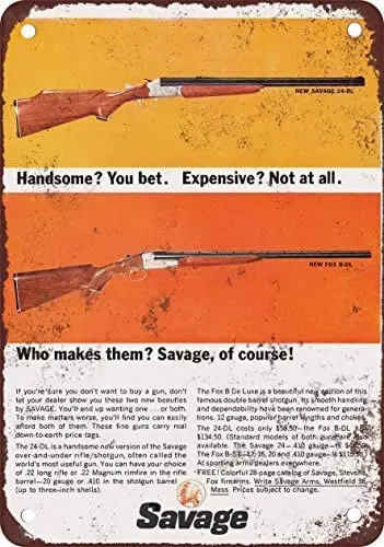 1962 г. Savage Arms Длинные пистолеты винтажный внешний вид репродукция металлический