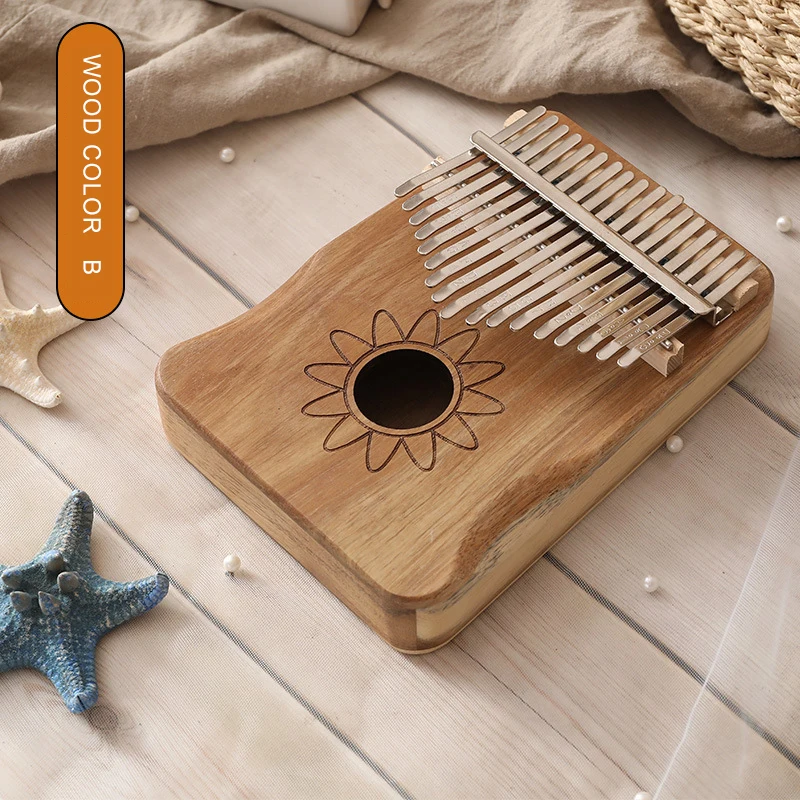 17 клавиш калимба большой палец пианино высокое качество деревянный корпус из