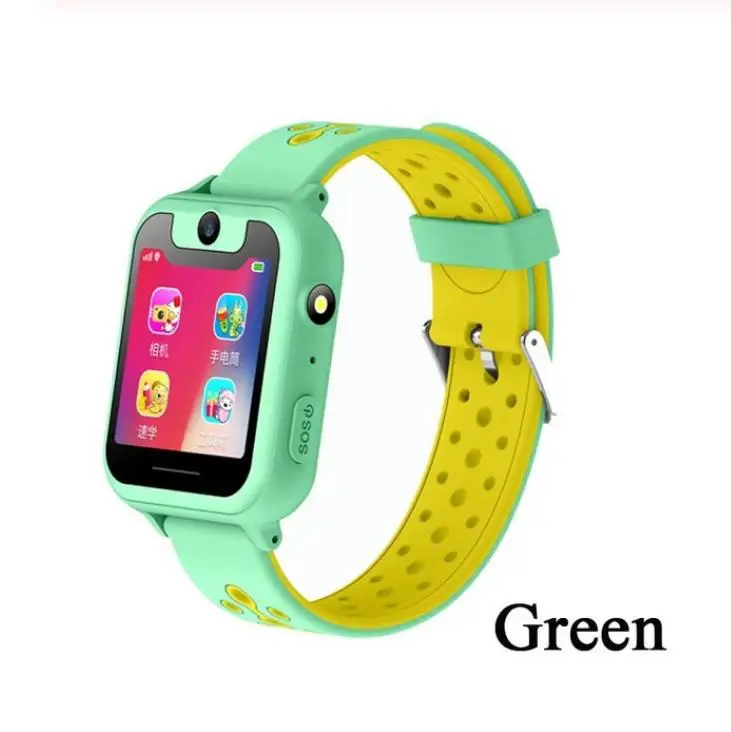 s6 childrens smart watch lbs phone gps watch sos emergency call position locator outdoor tracker baby anti lost monitor r60 free global shipping