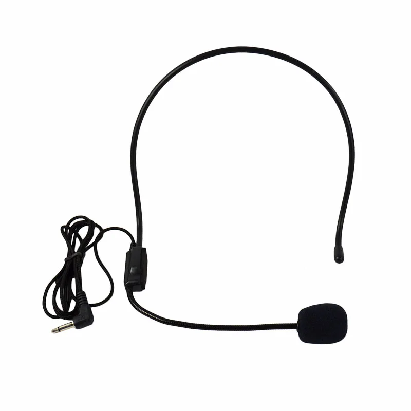 

1PCS Wired Headset Microphone Microfono For Voice Amplifier Speaker High Quality