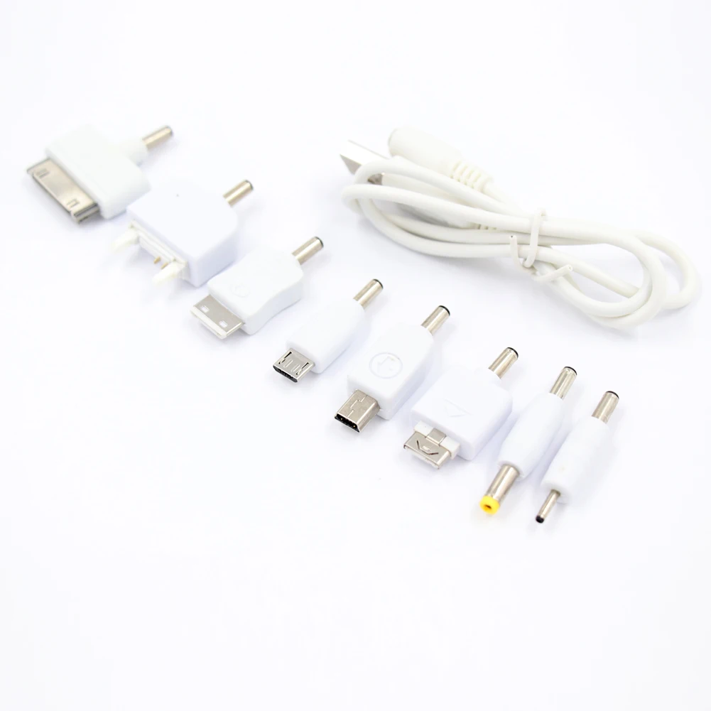 1 компл. USB для 8 шт. штекеров питания постоянного тока зарядный адаптер кабель Xiaomi