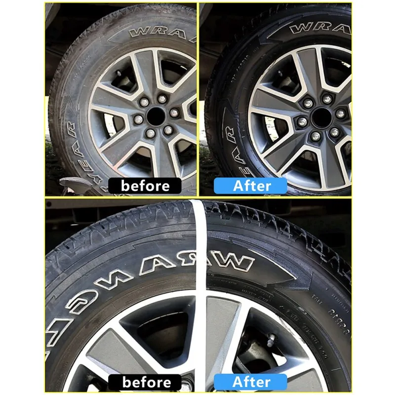 

20ml Bright Wax For Automobile Tire High Efficiency Automobile Cleaner Coating Polishing Protective Paint Care