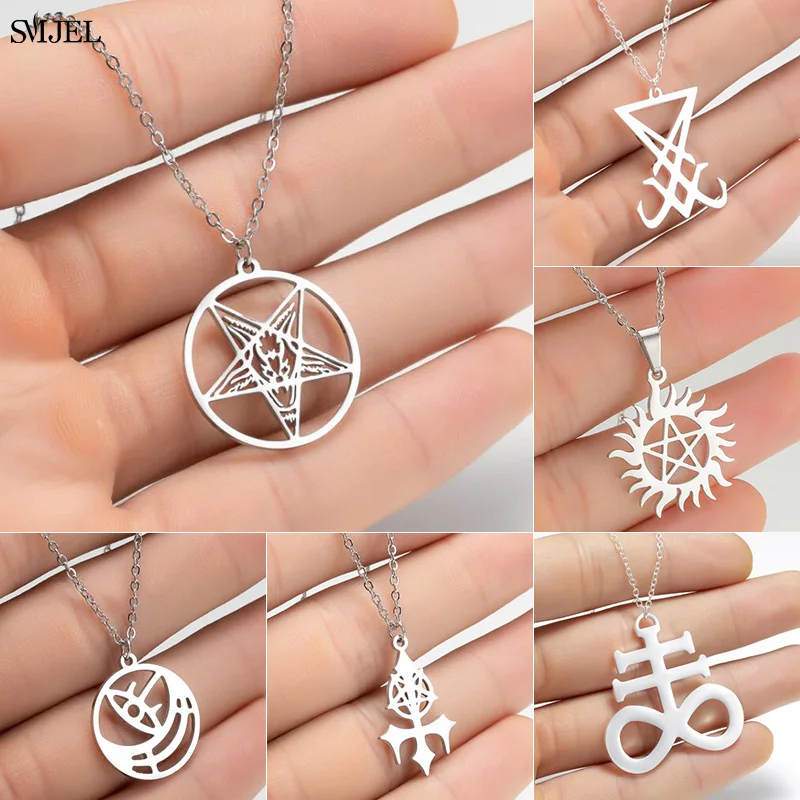 

Ожерелье с подвеской в виде пятиконечной звезды для мужчин и женщин