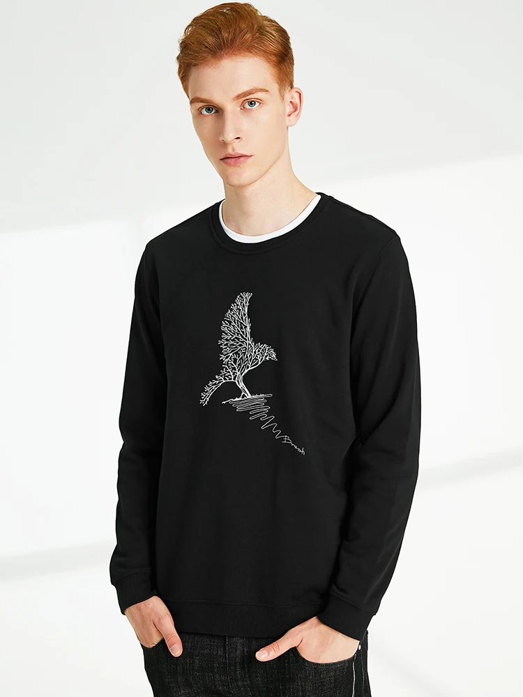 Пионерский лагерь Орел шаблон толстовка с рисунком для мужчин Homme вырез лодочкой