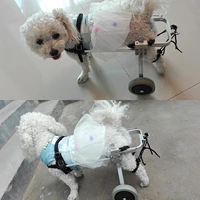 upgrad sml 3 size pet dog cat wheelchair for handicapped dog 2 wheels stainless steel disabled dog rehabilitation wheelchchair