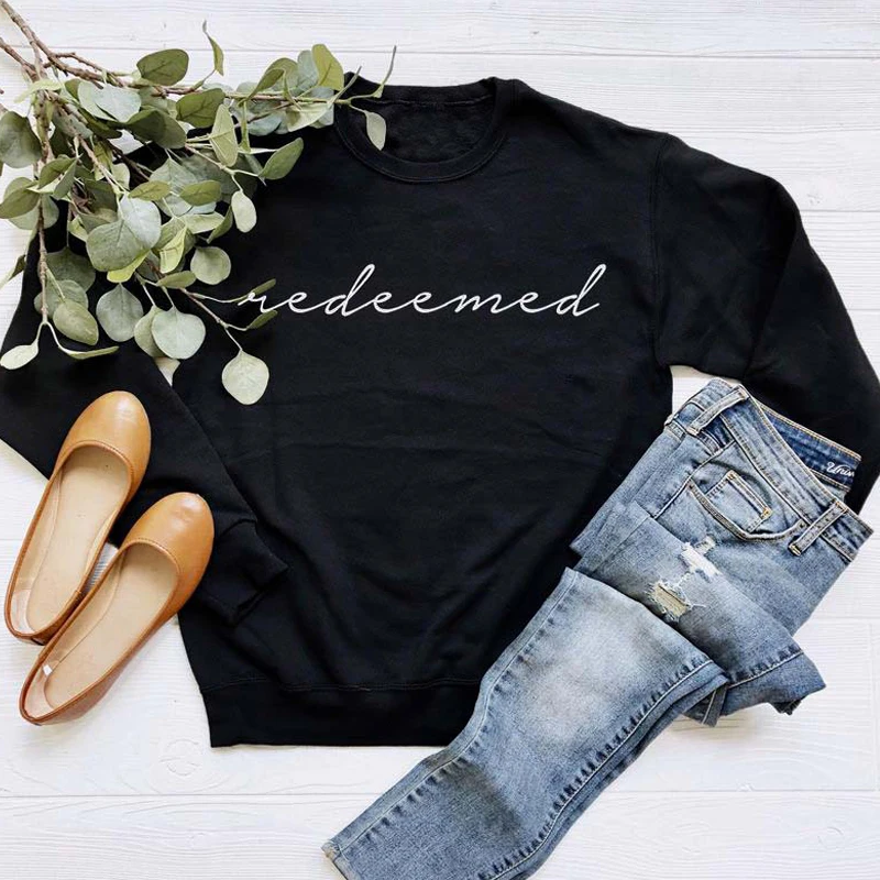 Свитшот в стиле унисекс с изображением христианского хранилища повседневные