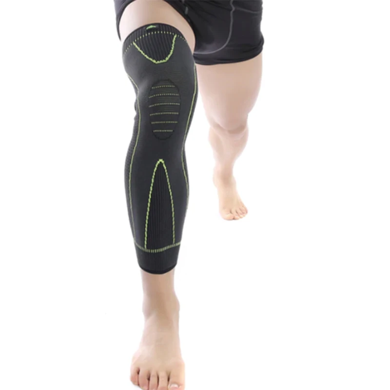 

2019 Sports Running Compression Knee Sleeve Support Elastic Nylon Knee Pad Protection N66