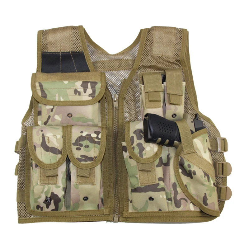 Военный Тактический Жилет Molle мужской жилет для страйкбола с несколькими