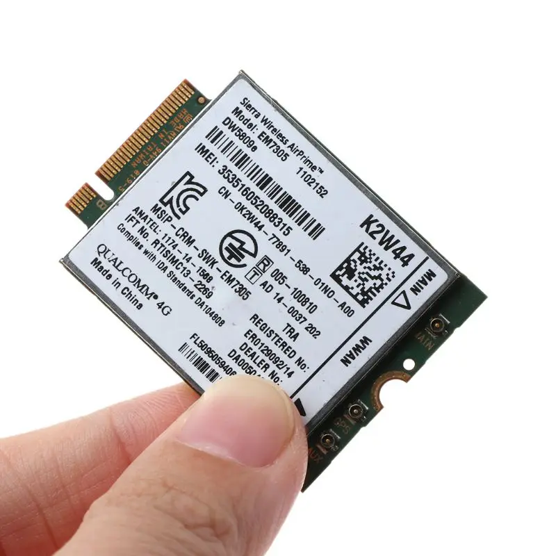 

Wireless EM7305 DW5809E 4G Module LTE WWAN Card Wireless WiFi Adapter for Dell Dropship