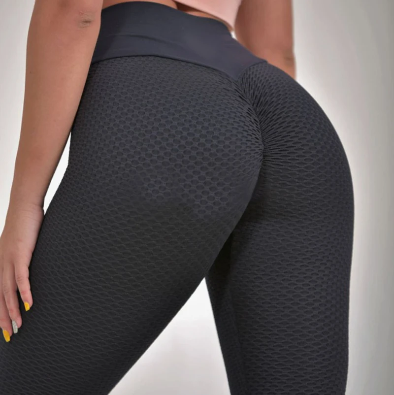 Hot style Leggings women hip European wind jacquard yoga movement cultivate morality pants high waist buttock Splicing elastic