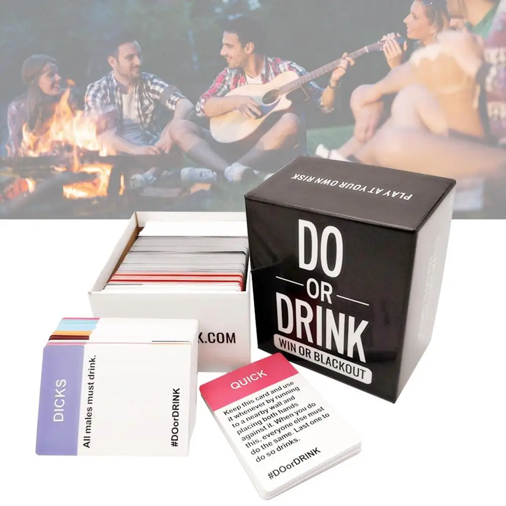 1 набор настольная игра DO OR DRINK | Спорт и развлечения