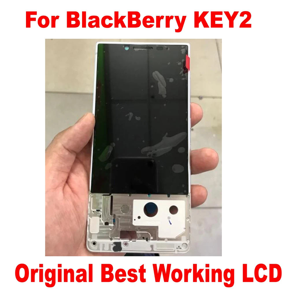 Оригинальный Новый ЖК-дисплей Φ с рамкой стеклянный датчик для BlackBerry KEY2 Key 2 Two Phone