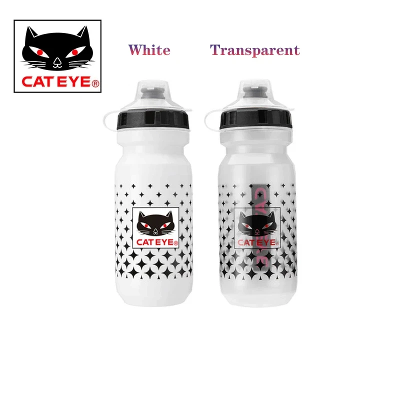 

Cateye 600CC Sport Cycling Bottle Bicycle Water Bottle 0.5L Dust Cover Design MTB Road Bike Bicycle Bottle Cage Bottle Holder