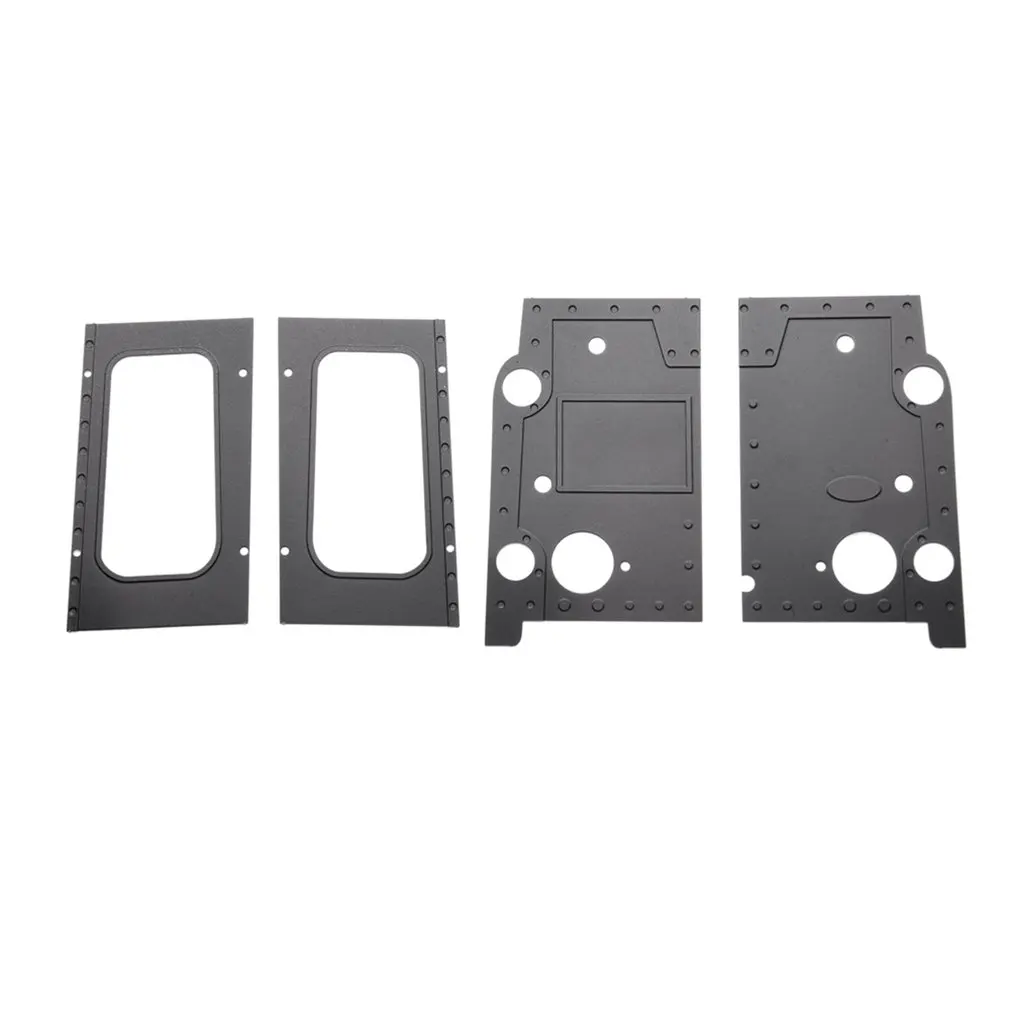 

TRAXXAS 1/10 RC car TRX4 Defender metal decorative plate on both sides of the rear baffle simulation rivet metal stickers