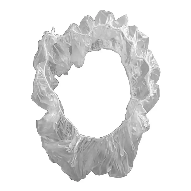 100pc Универсальный одноразовый пластиковый чехол рулевого колеса автомобиля