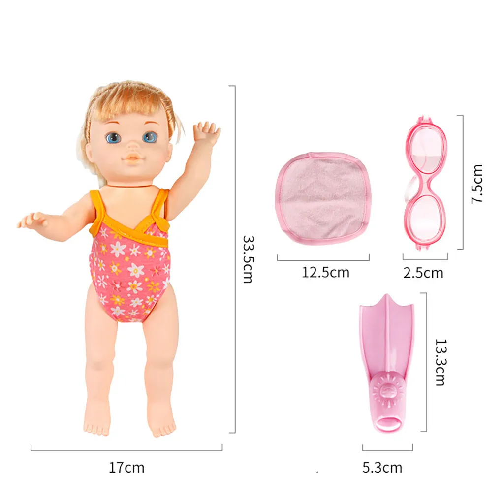 Water Funny Swimming Pool For Waterproof Electrical Doll Best Gift Toy Children kids toys juguetes brinquedos игрушки New | Игрушки и