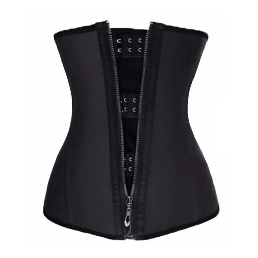 

Waist Trainer Belt Underwear Body Shaper Breathable Women Corsets with Zipper Hot Shapers Cincher Corset Top Slimming Belt