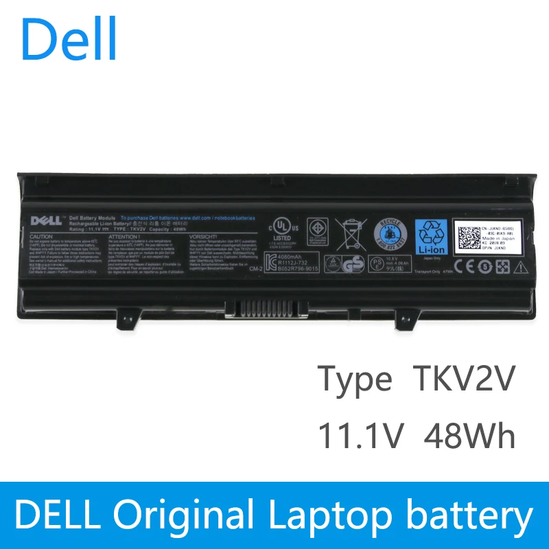 Оригинальный Новый Сменный аккумулятор для ноутбука Dell Inspiron 14V 14VR M4010 N4020 N4020D N4030