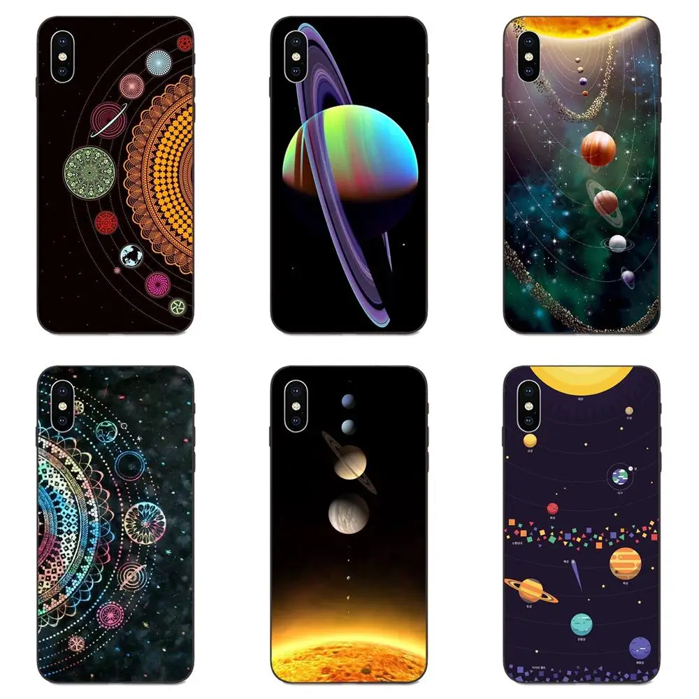 Saturn Saturnus планеты Солнечной системы высококлассные мягкие ТПУ чехлы Capa для Apple iPhone