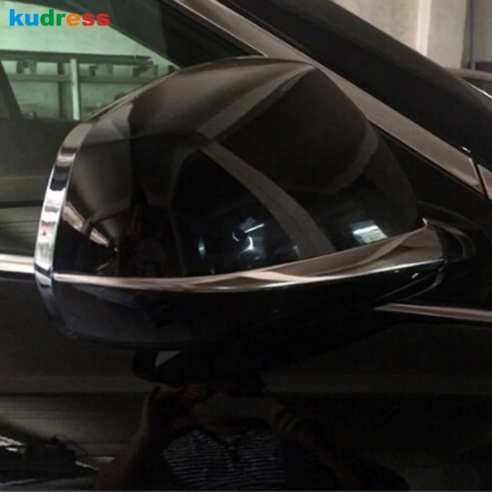 Для Cadillac SRX 2012 2013 зеркало заднего вида для бровей дождь зеркало заднего вида наклейки анти-полоски от царапин наружный молдинг отделка