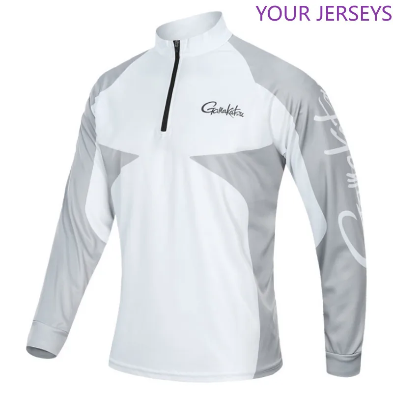 

2022 New Fishing Clothing Professional Fishing Shirts Long Sleeve Bamboo Fiber UPF 50+ Breathable Quick Dry Fishing Clothes Qw03